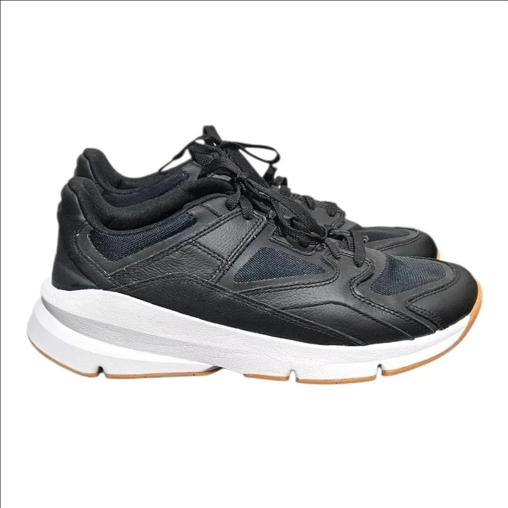 Under Armour Forge 96 Leather Shoes Mens 10 Chunky Dad Black 3027719-004 New